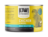KIWI KITCHENS Kitten Chicken & Mussel 18pk (2 Weights) - Furbabies Online